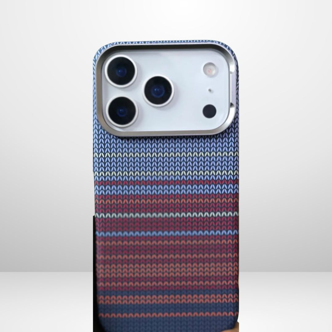 Carbon Fiber Kevlar Texture Case with MagSafe for iPhone 17 Series